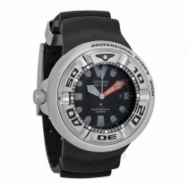 Citizen Men's BJ8050-08E Eco-Drive Professional Diver Black Sport Watch